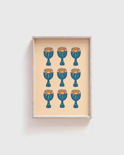 Runny Yolks Print