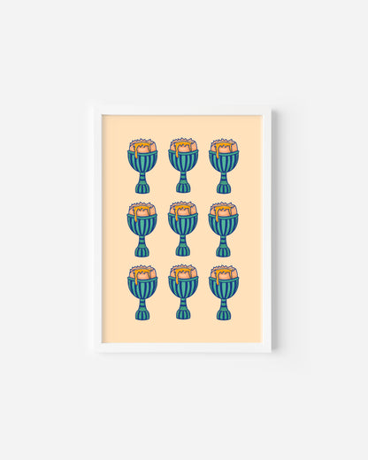 Runny Yolks Print