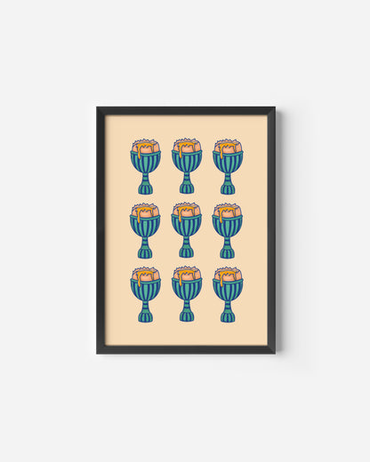 Runny Yolks Print