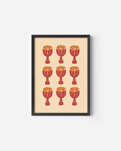 Runny Yolks Print