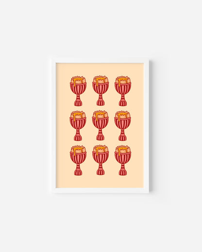 Runny Yolks Print