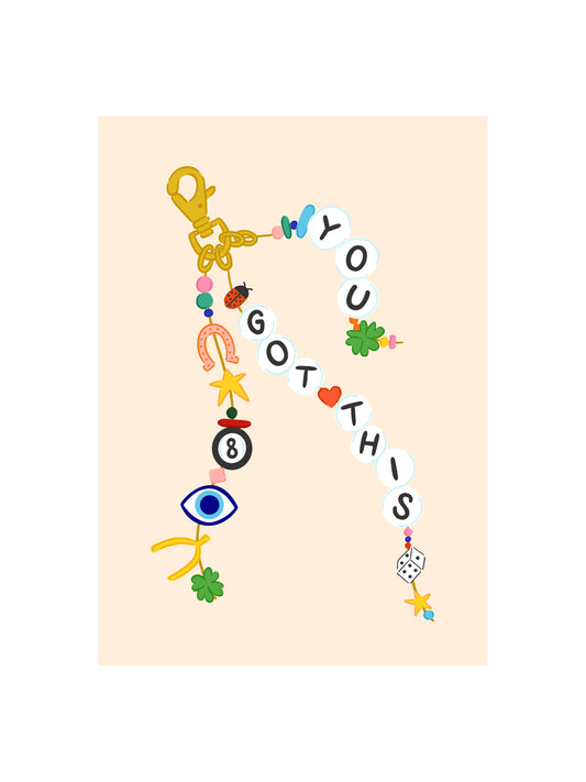 You Got This Charm Card