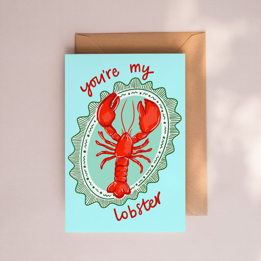 You're My Lobster Card