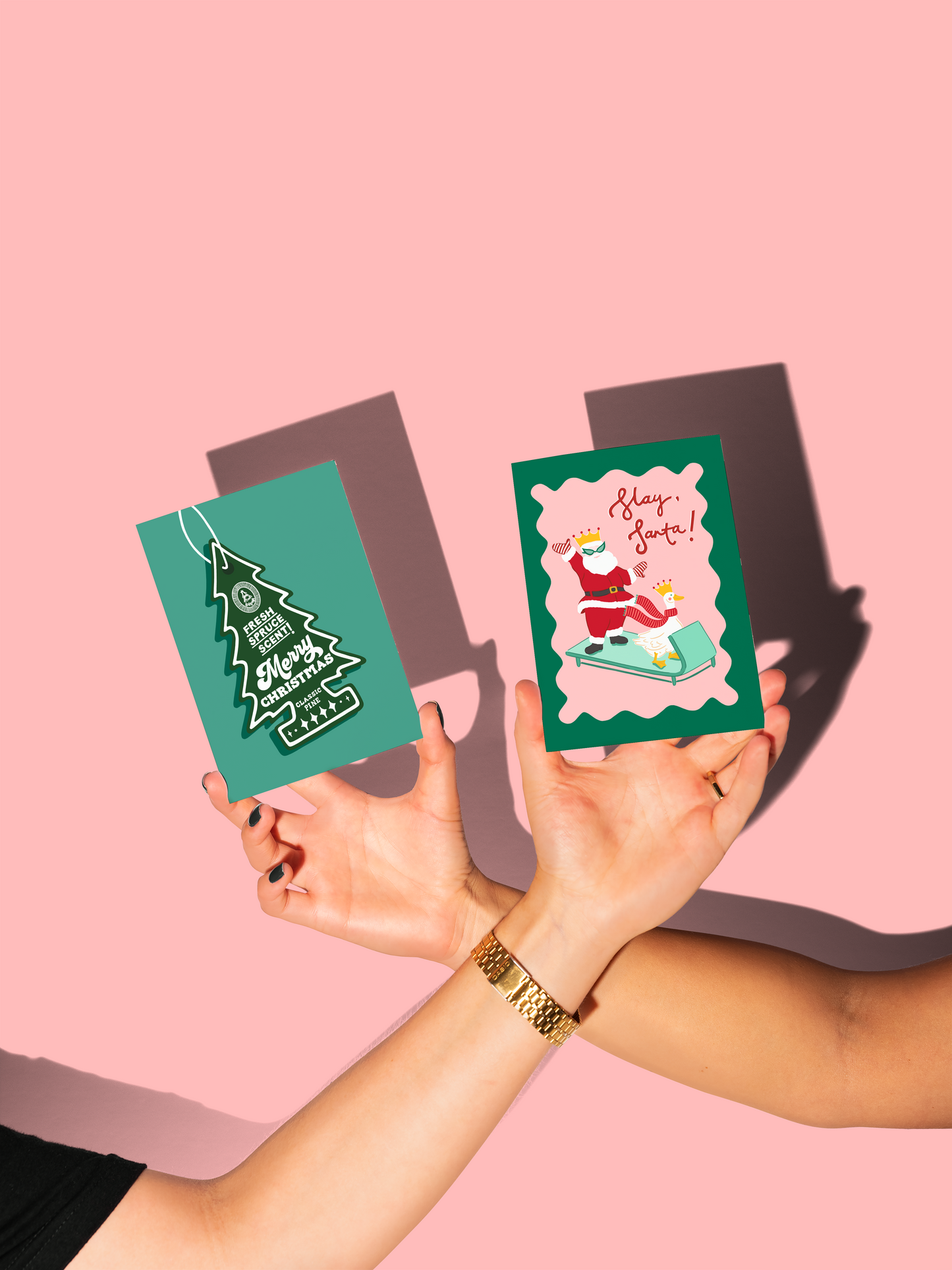 Choose Your Own Mixed Pack of 5 Christmas Cards